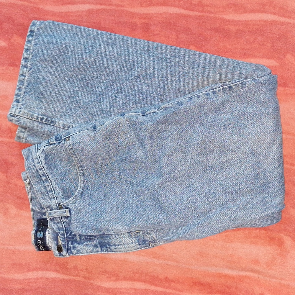👷‍♂️ IZOD classic fit denim jeans. 34x32. Not new...work jeans!